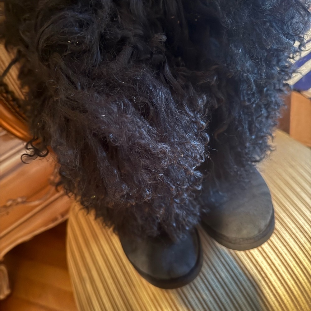 Ugg furry boots